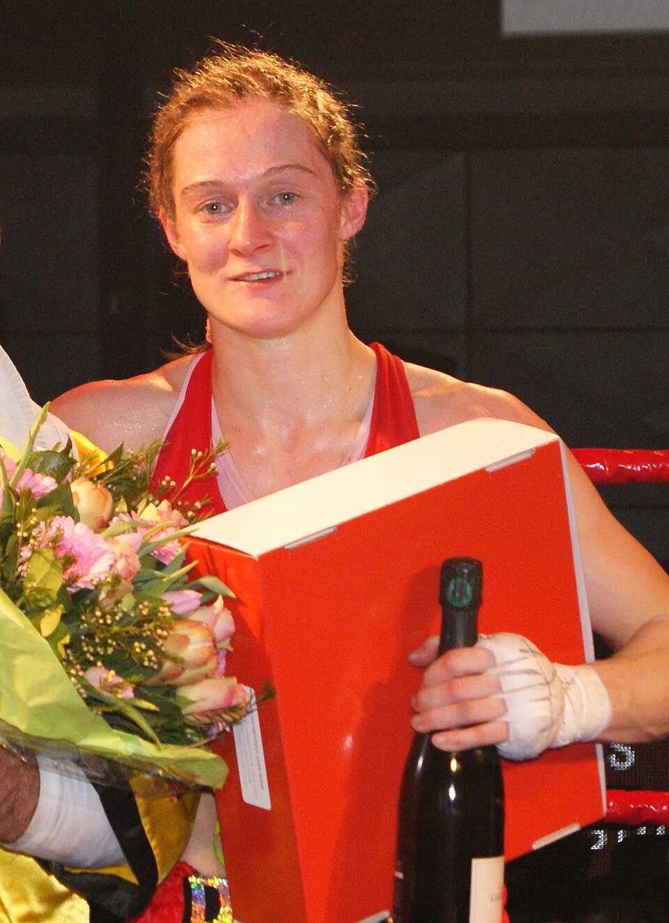 Delfine Persoon, boxeur