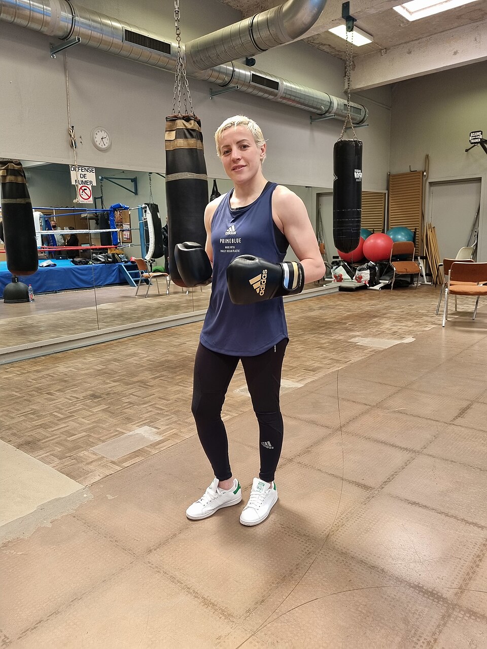 Maïva Hamadouche, boxeur