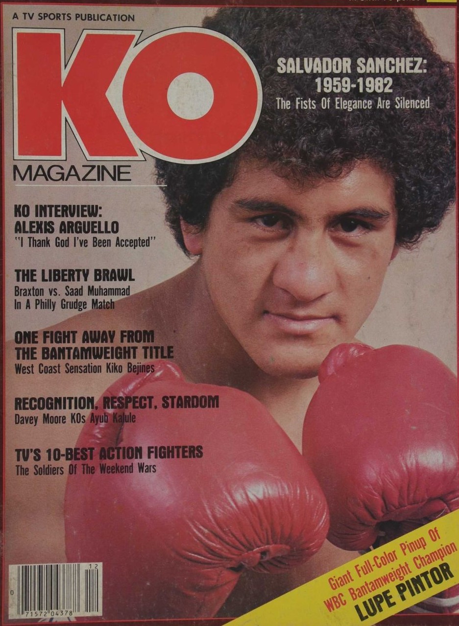 Salvador Sánchez, boxeur