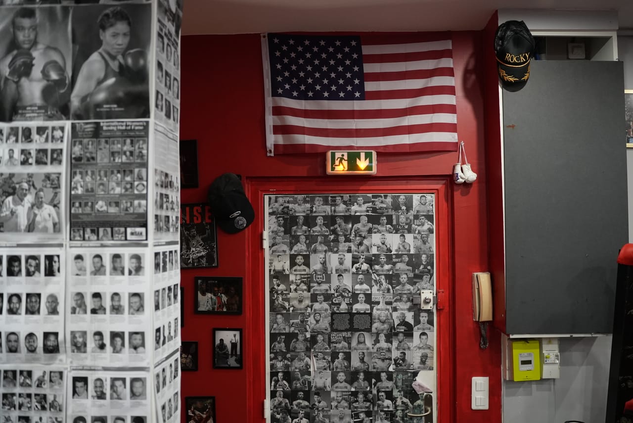 La salle du Spartan Boxing Club à Chaillot