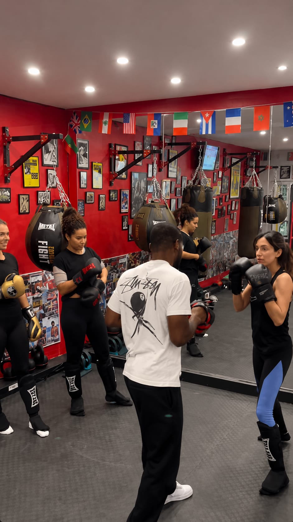 Un cours de boxe 100% féminin au Spartan Boxing Club